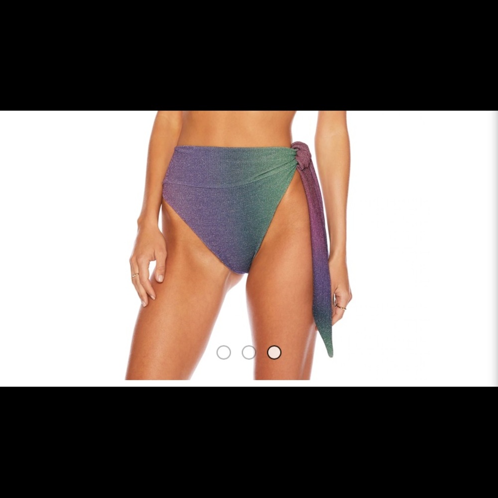 NWT Beach Riot Claire Ombre Bikini Bottom
